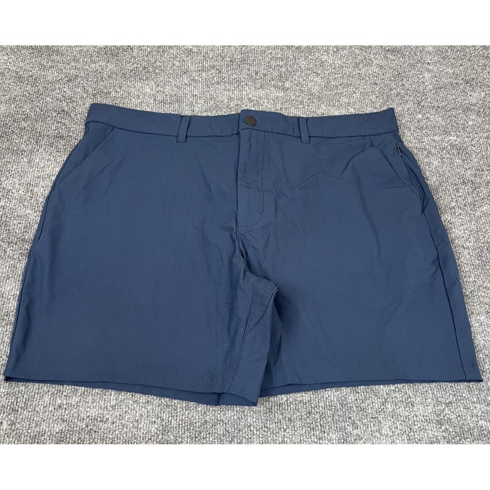 Peak Velocity Blue Travel Chino  Shorts Inseam 7" Size‎ 40